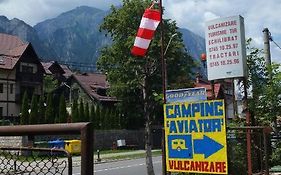 Camping Aviator Busteni, Parcela campare Corturi